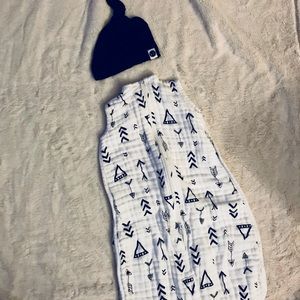 Chick Pea Sleep Sack and KB Cute knotted Hat